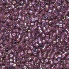 Miyuki delica Beads 11/0 - Sparkling orchid lined amethyst ab DB-1757